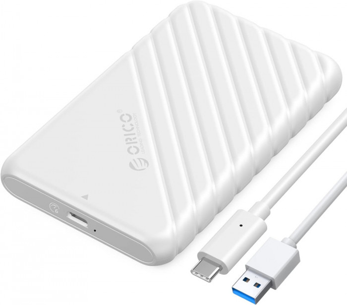 ORICO 2.5 inch USB C Hard Drive Enclosure USB 3.1 Gen 2 la SATA III 6Gbps Exteri