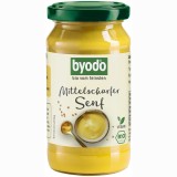 Mustar Bio usor picant fara gluten, 200ml, Byodoo, Byodo