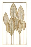 Cumpara ieftin Decoratiune din metal aurie pentru perete Azhira 53 cm x 2 cm x 95 h