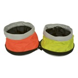 Set calatorie pentru animalele de companie Pets Travel, set castron pliabil textil Kft Auto, Castroane