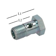 Holender (surub) furtun hidraulic frana M10x1 tip DIN 7623