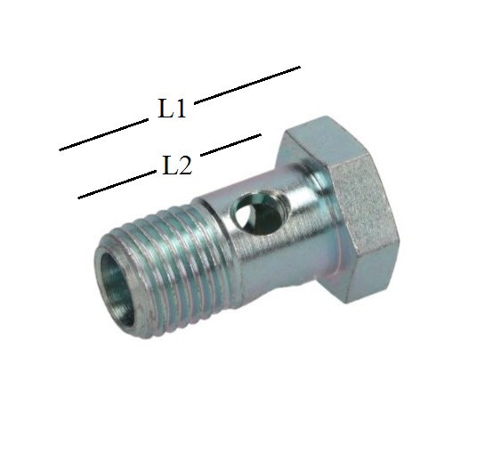 Holender (surub) furtun hidraulic frana M14x1.5 tip DIN 7623