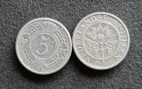 Antilele Olandeze 5 centi 1997, America Centrala si de Sud