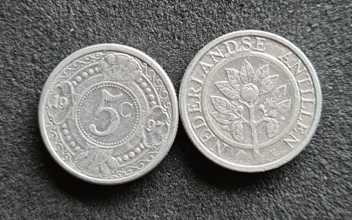 Antilele Olandeze 5 centi 1997