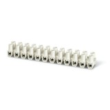 Clemă pe șir T85 25mm alb &ndash; SCAME