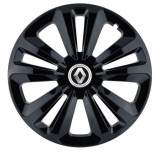 Cumpara ieftin Set 4 capace roti Creative REY&reg;, potrivite jantelor de R16, pentru Renault, model terra negru, Autohelix MSA