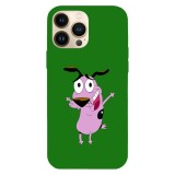 Husa compatibila cu Apple iPhone 14 Pro Max, Viceversa, model Courage sticker , Silicon, TPU, Transparent, Carcasa