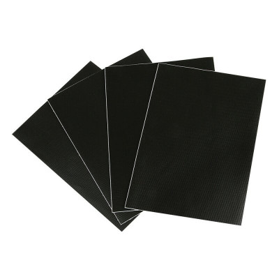 Set de petice pentru reparare prelata semiremorca 4buc 15x21cm - Negru LAM98721 foto