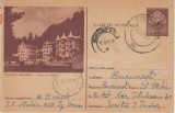 D11 - CPR - Carte postala tematica turism 47 - Slanic Moldova - circulata la 1955