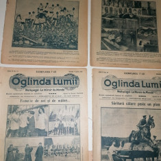 LOT 4 REVISTE OGLINDA LUMII 1927