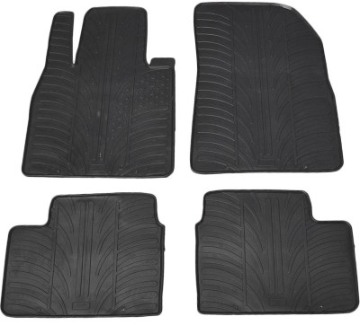 Set covorase auto din cauciuc Nissan Micra IV (K13) 2011-06.2017 (5 usi), Negru, Gledring, 4 buc. foto