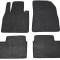Set covorase auto din cauciuc Nissan Micra IV (K13) 2011-06.2017 (5 usi), Negru, Gledring, 4 buc.
