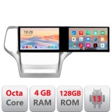 Navigatie Jeep Gran Cherokee 2011-2013 Kit-grche Edotec 2 ecrane 8 core 4+128 21.6 inch Incell android Wifi 5Ghz gps internet 32 CarStore Technology