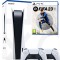 Consola Sony PlayStation 5 PS5 Disk Edition + Controller Extra + Joc FIFA 23 Second-Hand SH