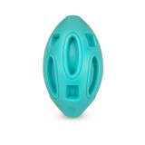 Jucărie Minge Rugby cu Clopoțel pentru C&acirc;ini, Multicolor