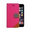 Husa Flip Book Roz Matte Astrum FC Apple iPhone 6/6S Plus