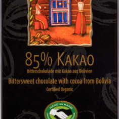 Ciocolata Bio Amaruie 85% Cacao Rapunzel 80gr