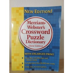 Merriam-Webster&#039;s Crossword Puzzle Dictionary