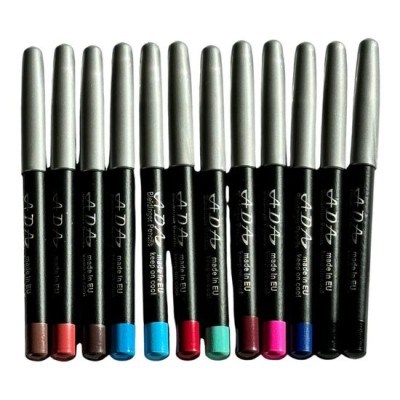Set 12 bucati Creioane cosmetice Ada, mix D foto