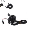 Maner Acceleratie Bicicleta Electrica/Trotineta, 12-99V, Ghidon 22.5mm, Universal