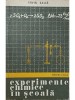 Ervin Sallo - Experimente chimice in scoala (Editia: 1976)