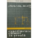 Ervin Sallo - Experimente chimice in scoala (Editia: 1976)