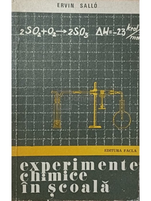 Ervin Sallo - Experimente chimice in scoala (Editia: 1976)