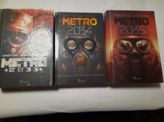 Metro 2033/2034/2035 3 VOLUME SERIA COMPLETA - Dmitri Gluhovski RF11/0 foto