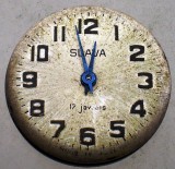 K.573 MECANISM CEAS MECANIC DE DAMA SLAVA 17 JEWELS CAL. 1601 USSR