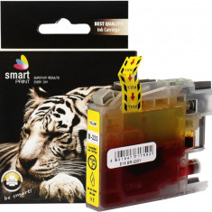 Cartus de imprimante inkjet pentru Brother , LC223Y , Galben , 10 ml , Smart Print