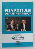 FISA POSTULUI DE ANTREPRENOR de CALIN IEPURE si GIGI NACEV , 2017