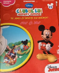 CLUBUL LUI MICKEY MOUSE TE JOCI SI INVETI CU MICKEY ! SUS SI JOS NR 23 foto