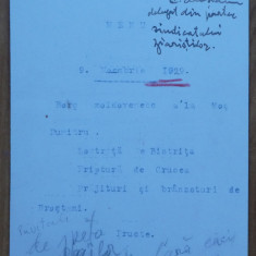 Meniu , Pranz la Brosteni , Neamt , pe proprietatea Printului Nicolae , 1923