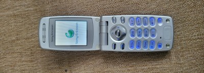 Telefon Rar Clapeta Sony Ericsson Z600 Gri Liber retea Livrare gratuita! foto