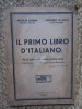 IL PRIMO LIBRO D ITALIANO Nicolae Serban, Vincenzo de Ruvo AUTOGRAF