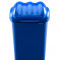 Cos Plastic Cu Capac Batant, Pentru Reciclare Selectiva, Capacitate 30l, Plafor Fala - Albastru