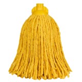 Rezerva mop bumbac Plastina, 11 x 7 x 32 cm, galbena