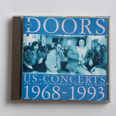 THE DOORS Us Conecrts 1968 1993 CD Germania VG+ / VG+ psychedelic rock foto