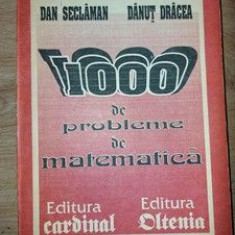 1000 de probleme de matematica- Dan Seclaman, Danut Dracea