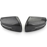 Set 2 capace oglinda Mercedes Benz, fibra de carbon