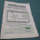 Cumpara ieftin REVISTA DE MATEMATICA -1990 RM-VALCEA