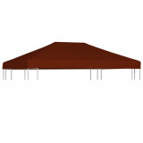 Acoperis pentru pavilion, 310 g/m&sup2;, caramiziu, 3 x 4 m GartenMobel Dekor