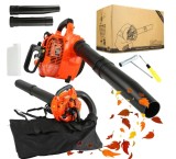 Cumpara ieftin Suflanta / aspirator cu TOCATOR pe benzina, 7500rpm, 25cmc, sac colector, OLR3000