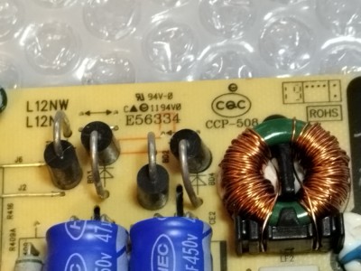 TCL 50S421 POWER BOARD E56334 foto