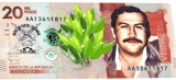 lot 6 banknote Columbia fantezie Pablo Escobar
