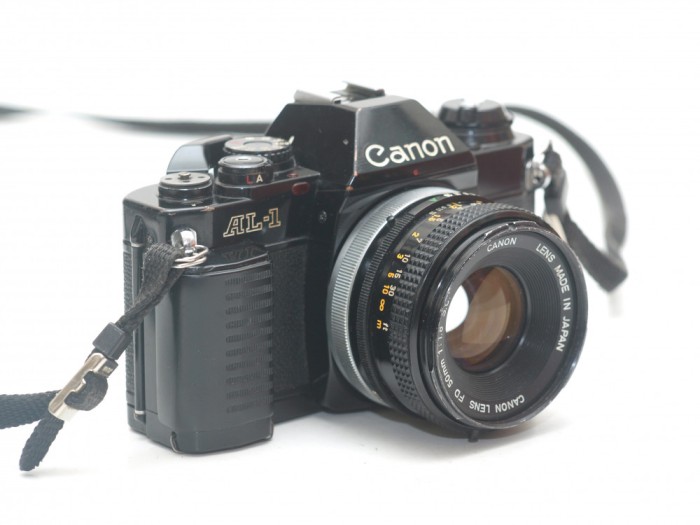 Canon AL-1 Black cu obiectiv Canon 50mm 1.8