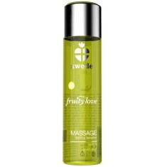 Ulei de Masaj Fruity Love, Efect de Incalzire, Aroma Vanilie si Para, 60 ml