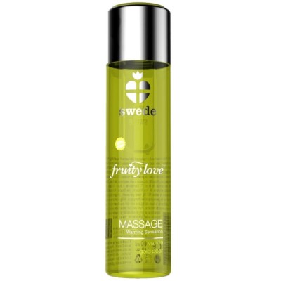 Ulei de Masaj Fruity Love, Efect de Incalzire, Aroma Vanilie si Para, 60 ml foto