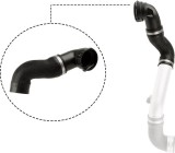 Furtun aer supraalimentare BMW X3 (E83) Motor 3.0 sd, xDrive 30 d, xDrive 35 d, OE 11613415784