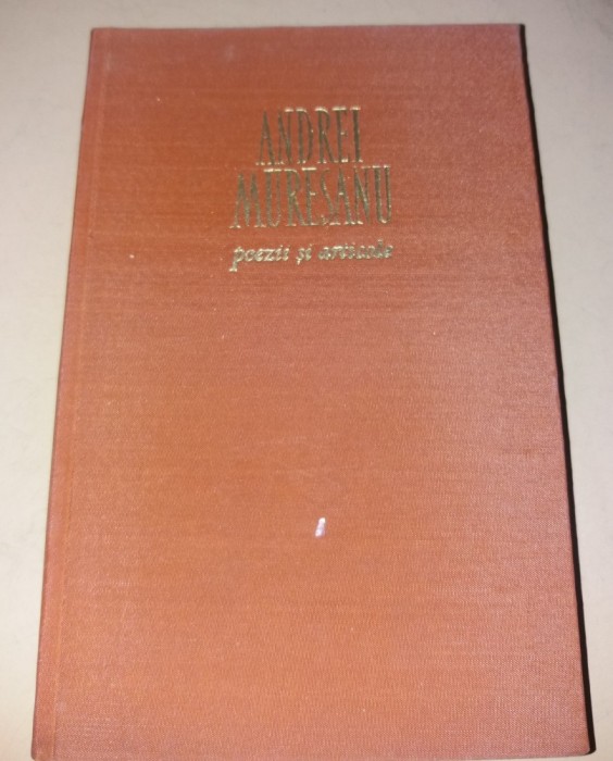 ANDREI MURESANU POEZII SI ARTICOLE 1963